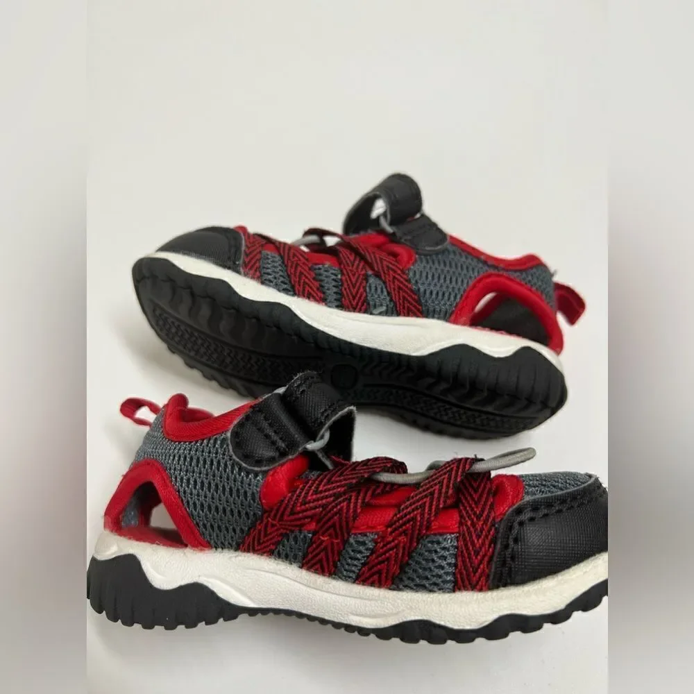 Carter's Monroe Navy Red Sneaker Sandals Summer Little Boys Shoe Size 6